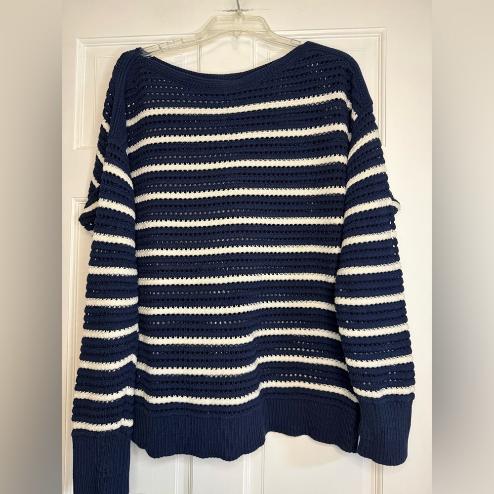 Lululemon Cotton Crochet Pullover